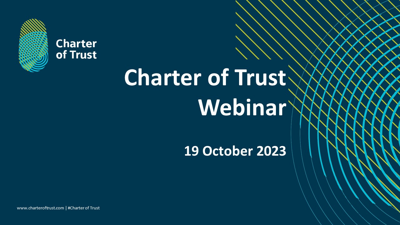 Charter of Trust Webinar: 